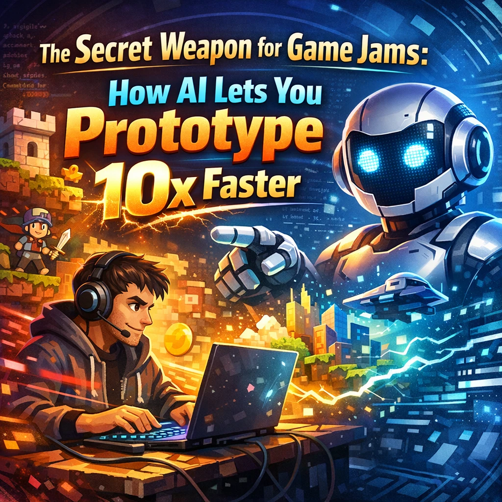 The Secret Weapon for Game Jams: How AI Lets You Prototype 10x Faster
