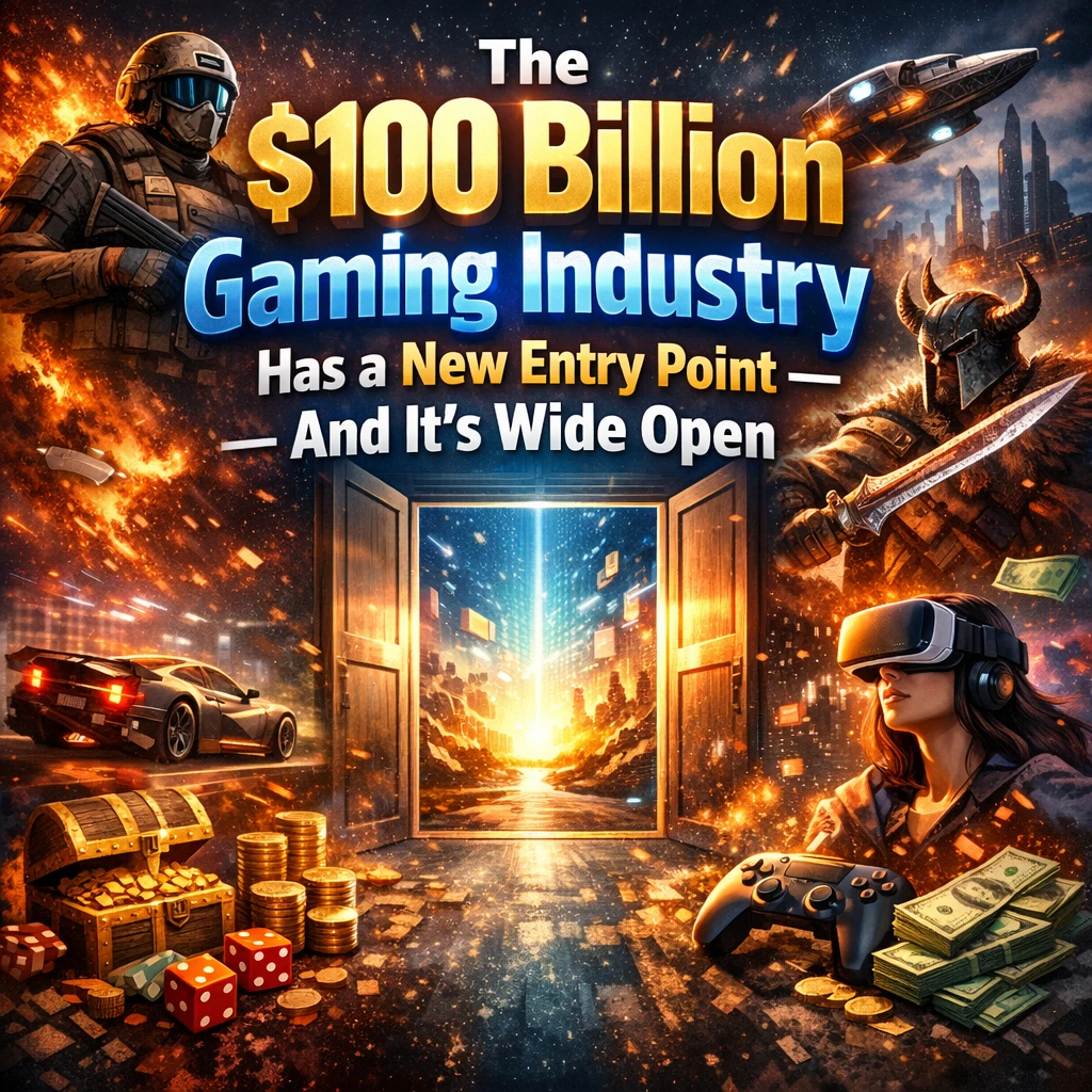 The $100 Billion Gaming Industry Has a New Entry Point — And It's Wide Open