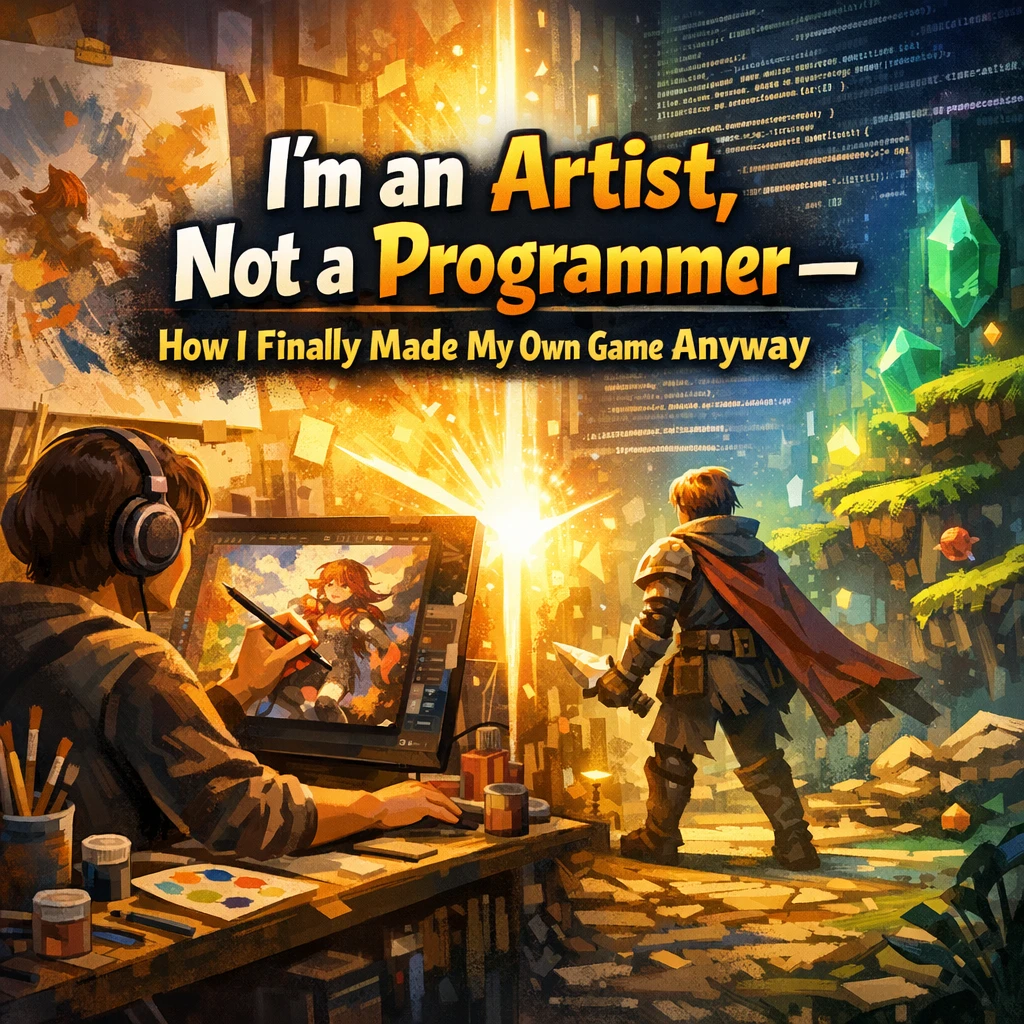 I'm an Artist, Not a Programmer — How I Finally Made My Own Game Anyway